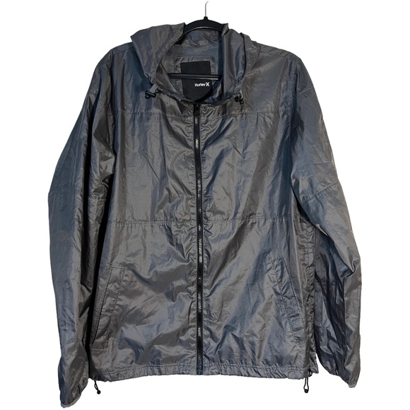 Hurley Other - Hurley Lightweight Windbreaker Jacket Grey